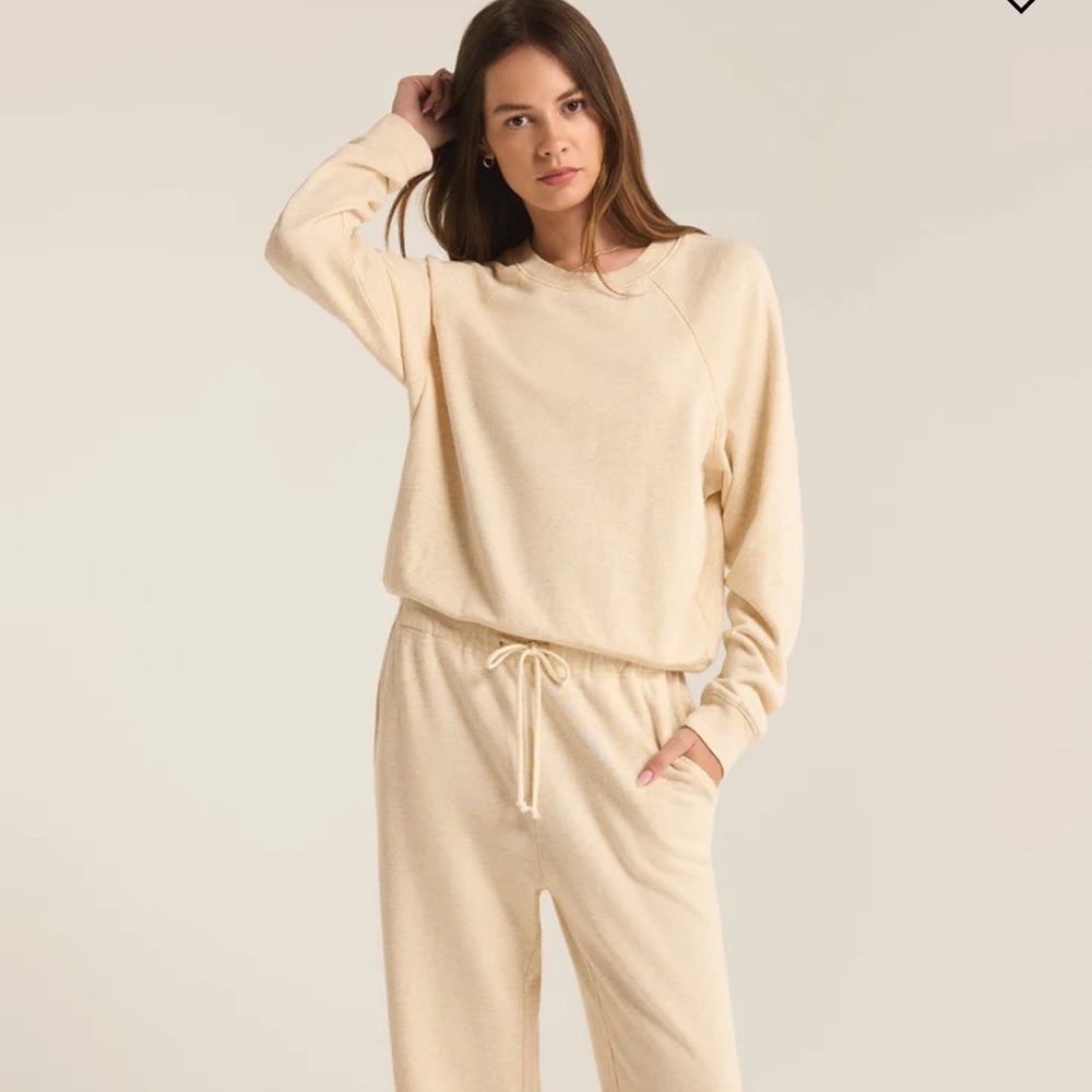 Z Supply SET with Pants & Pullover - Travel Set French Terry